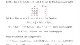 Stochastische Unabhängigkeit III [upl. by Natsud673]