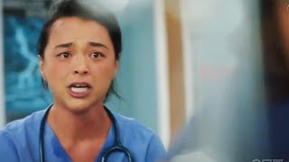 Mika Yasudas emotional meltdown scene after her loss– Grey’s Anatomy Season 21 Episode 8 [upl. by Ardnuhsed]