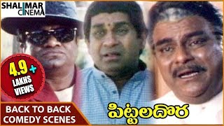 Pittala Dora Movie Comedy Scenes  Ali Brahmanandam Kota Srinivasa Rao  Shalimarcinema [upl. by Noraa]