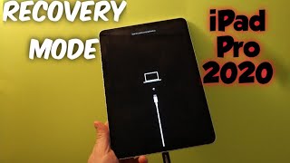 iPad Pro 4 2020 Recovery mode  restore modeif disabled or locked screen [upl. by Safir]