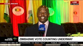 Update of Zimbabwe vote counting  Peter Ndoro [upl. by Ardnauq]