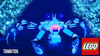 How to draw Tamatoa from Moana  Build Tamatoa Lego by using 2 deep sea creatures tutorial [upl. by Hcnarb636]