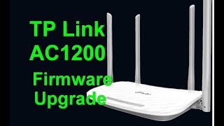 How To Upgrade TP Link AC1200 Archer C50 V3 Dual Band WiFi Router Firmware [upl. by Deutsch]