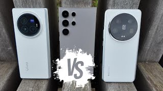 Vivo X Fold 3 Pro vs Samsung S24 Ultra vs Xiaomi 14 Ultra [upl. by Avon773]