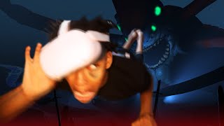 Man With Thalassophobia Goes To The Darkest Depth In Subnautica VR [upl. by Esirehs708]