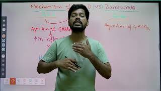 Mechanism of Action of Barbiturates amp Benzodiazepines I MHSRB Pharmacist I Telangana Pharmacist exam [upl. by Akfir415]