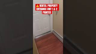 Investment RENTAL PROPERTY ENTRANCE APT 1 amp 2 Making Money diy money investing [upl. by Ranie]