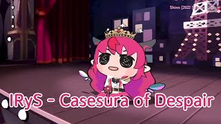 IRyS performs quotCaesura of Despairquot Zoomed ver [upl. by Silirama]