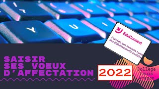 Tuto Comment remplir ses voeux dorientation Maj 2022 [upl. by Levin]