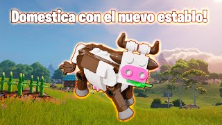 Como crear el establo y como domesticar animales en Lego Fortnite lego fortnite survival [upl. by Icam]