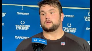 Indianapolis Colts  Quenton Nelson and Zaire Franklin fight  why did no one ask about it [upl. by Landmeier]