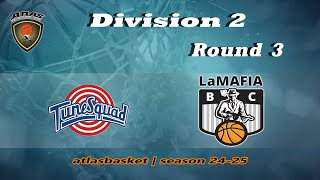 Atlasbasket  Div 2Round 3  TUNE SQUAD vs LA MAFIA [upl. by Hoopes296]