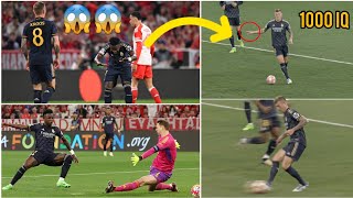 🙆🏼🤯 Toni Kroos’ signal to Vinicius Jr before providing pinpoint throughball assist vs Bayern Munich [upl. by Alih]