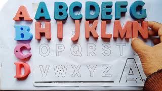 Abc Dotted Tracing English Alphabet Preschool learning Videos abcdsongkidssong toddlers pt303 [upl. by Ahsito]