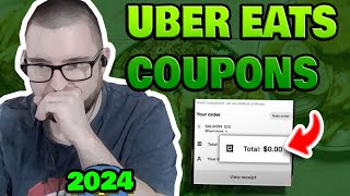 CRAZY 100 Uber Eats Promo Codes 2024  Apply THIS UberEats Coupon Code now FREE FOOD [upl. by Ennahgem]