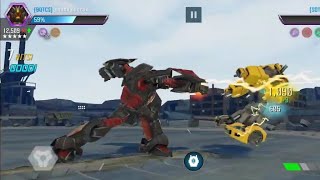 Necrotronus vs Bumblebee 🤣 LOL  TRANSFORMERS Forged to Fight [upl. by Aneliram859]