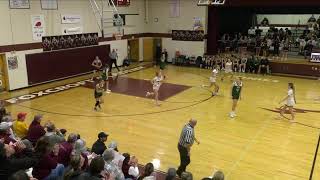 Foxcroft Academy vs Mount Desert Island High School JVVarsity Girls Basketball [upl. by Lekim426]