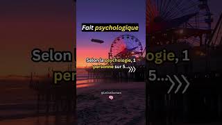 1 personne sur 5 est dépendant affective  Fait Psychologique shorts amour psychologie [upl. by Almeeta998]