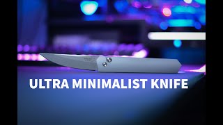 THE ULTRA MINIMALIST KNIFE  ProTech x Boker Plus Kwaiken [upl. by Herwin138]