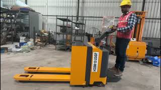 JOIST Battery Operated Hand Pallet Truck  JOISTin [upl. by Nilat]