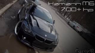 CRAZY Hamann BMW M6 DRIFT Donuts Powerslides REVS Wheelspins [upl. by Redmer257]