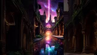 Abandoned City Beam into the Cosmos 🌌🏙️ calm music meditation [upl. by Celka]