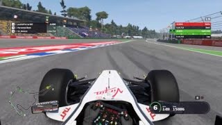 Hockenheim Hotlap in a 2009 Brawn F1 2019 [upl. by Augustina513]