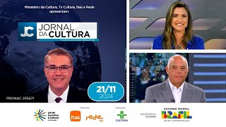 JORNAL DA CULTURA  21112024 [upl. by Streeter427]