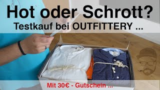 Mein erstes Mal mit OUTFITTERY Was taugt der Service Lohnt es sich [upl. by Llerrej377]