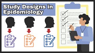 Epidemiology Study Designs Observational Cohort CaseControl RCTs Explained  Epidemiology 101 [upl. by Merrick]