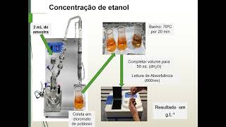 Aula prática Fermentação Alcoólica Laboratório de Bioprocessos [upl. by Aden]