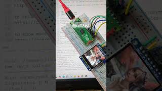 pico2 micropython display bmp rgb565rgb888 on st7789 [upl. by Nnayrrehs]