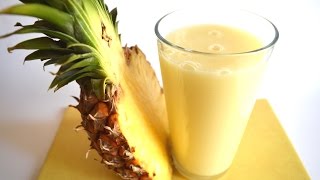 Nyárba repítő ananász smoothie  video recept [upl. by Yerfdog]