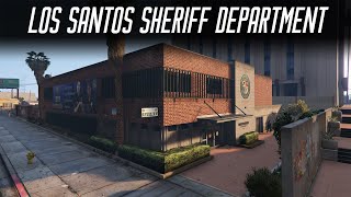 GTA V MLO Los Santos Sheriff Department on Davis [upl. by Rednael]