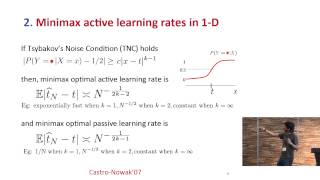 An Analysis of Active Learning with Uniform Feature Noise  Aaditya Ramdas [upl. by Nivek61]