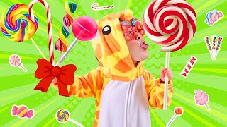 Five Little Sweet Candies  WeGo TV Kids Songs amp Nursery Rhymes [upl. by Eelame]