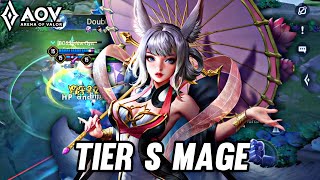 AOV  LILIANA GAMEPLAY  TIER S MAGE  ARENA OF VALOR [upl. by Henden]