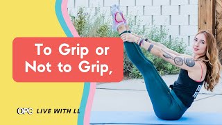 To Grip or Not to Grip That is the Sock Question  Online Pilates Classes [upl. by Kenwee]