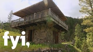 Tiny House Nation A Tour of the Fire Lookout S1 E5  FYI [upl. by Ynohtnaeoj240]