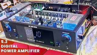 51 FULL DIGITAL POWER AMPLIFIERS FOR HOME USE  400W RMS SUBWOOFER  ARC OPTICAL COAXIAL [upl. by Aivull]