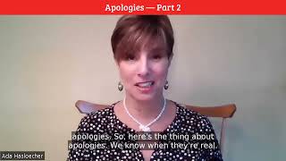 Apologies — Part 2 [upl. by Mollie]