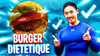 FAIRE UN BURGER DIÉTÉTIQUE MAISON AVEC ALEX LEVAND [upl. by Kirat432]