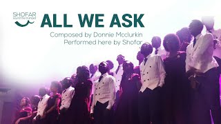 All We Ask Donnie McClurkin ShofarLive [upl. by Iruj]