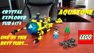 LEGO Aquanauts Crystal Explorer Sub 6175 Review One of the best subs produced [upl. by Quincey911]