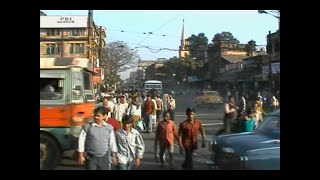 India Kolkata 1997 Chowringhee Road 1997 and 2000 [upl. by Chon]