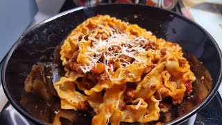 Echtes Ragú alla Bolognese aus dem Multikocher  Heißluftfritteuse Ninja Speedi [upl. by Alverson]