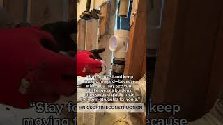 You can do this  DIY Swapping leaking drain pipe nickoftimeconstruction diy remodeling [upl. by Leahcimdivad]