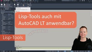 AutoCAD LT Tipp kleine Addons oder Zusatztools lspTools verwenden [upl. by Ahseek827]