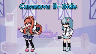 FNF Casanova BSide but Monika and Hanako Sing [upl. by Adnilrev218]