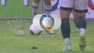 Encerramento de Goiás x Goianésia pelo Campeonato Goiano 2022 na TV Anhanguera  12022022 [upl. by Terb483]